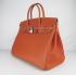 Replica Cheap  Hermes Birkin 6099 Ladies Orange Handbag