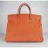 Replica Cheap  Hermes Birkin 6099 Ladies Orange Handbag