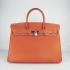 Replica Cheap  Hermes Birkin 6099 Ladies Orange Handbag