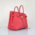 Hermes Original leather 6089 Handbag Lambskin Red