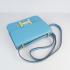 Replica Cheap Hermes Constance H107 Cow Leather Blue Bag