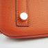 Cheap Hermes Birkin 6088 Handbag Cow Leather Orange