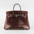 Hermes Birkin 6089 Ladies Handbag Black Replica