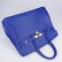 Hermes Original leather 6089 Handbag Lambskin Blue