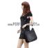 Hermes Black Evelyne Shoulder Bag