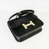 Hermes Constance H107 Cross Body Bag Leather Black Replica