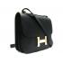 Hermes Constance H2098 Ladies Cow Leather Black