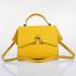 Cheap Hermes Stirrup bag 8065 Cow Leather Yellow