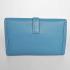 Hermes Clutches 1053 Evening Bag Cow Leather Blue