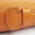 Hermes Briefcases 2813 Briefcase Cow Leather Orange Handbag