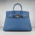 Hermes Birkin 6089 Handbag Blue