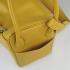 Hermes Lindy 6208 Cross Body Bag Lambskin Yellow