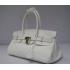 Hermes Birkin 62642 Handbag Cow Leather White