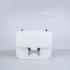 Hermes Constance H107 Ladies Cross Body Bag White