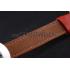 Hermes  MOP Dial Red Leather Strap