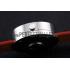 Hermes  MOP Dial Red Leather Strap