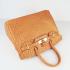 Hermes Birkin 6088 Handbag Ostrich Skin Orange