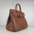 Cheap Hermes Birkin 6089 Handbag Cow Leather Brown