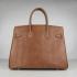 Cheap Hermes Birkin 6089 Handbag Cow Leather Brown