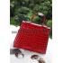 Cheap Hermes Kelly 28 Crocodile Leather Red 608151