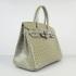 Hermes Birkin 6088 Ladies Crocodile Grey Handbag