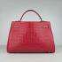 Hermes Kelly 6108 2way Crocodile Handbag