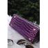 Hermes Kelly 28 Crocodile Leather Purple 608150