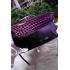 Hermes Kelly 28 Crocodile Leather Purple 608150