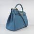 Hermes Kelly 6108 Ladies Blue Handbag