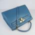 Hermes Kelly 6108 Ladies Blue Handbag