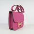 Hermes Constance H107 Cross Body Bag Pink