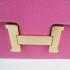 Hermes Constance H107 Cross Body Bag Pink