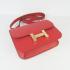 Hermes Constance H107 Cow Leather Red Bag