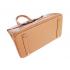 Hermes Original leather HB35 Handbag Lambskin Coffee Replica