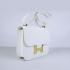 Hermes Constance H107 Ladies Cross Body Bag White Replica