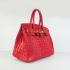 Hermes Birkin 6088 Crocodile Red Handbag Replica