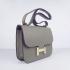 Hermes Constance H107 Ladies Cow Leather Grey Handbag