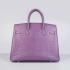 Hermes Birkin 6089 Lizard Leather Purple Handbag