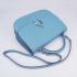 Hermes Stirrup bag 8088 2way Lambskin Blue Replica