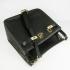 Hermes Jypsiere H6508 Cross Body Bag Cow Leather Black