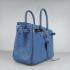 Hermes Birkin 6088 Ladies Handbag Blue -b1