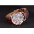 Hermes  Croco Leather Strap Multicolor Patterned Logo Dial 801402