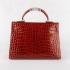 Replica Cheap Hermes Kelly HK32 Crocodile Coffee