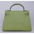 Hermes Kelly H1043 Ladies Cow Leather Green Handbag Replica