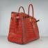 Hermes Birkin 6099 Ladies Handbag Red