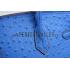 Hermes Birkin 35 Blue Ostrich Leather 607483