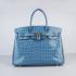 Hermes Birkin 6088 Ladies Handbag Blue HM04173