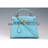 Replica Hermes Kelly 28 Blue Jean 608143