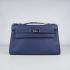 Hermes Clutches H008 Ladies Briefcase Blue Handbag