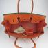 Hermes Birkin 6089 Handbag Cow Leather Orange